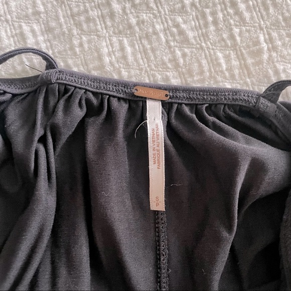 Free People twisted strap peplum tank top - Picture 7 of 7